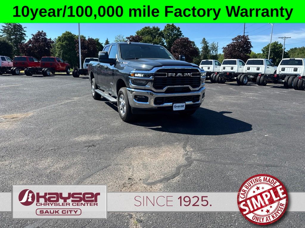Forged Blue Metallic 2026 RAM 3500 Pickup Truck Four-Wheel Drive 8-Speed Automatic