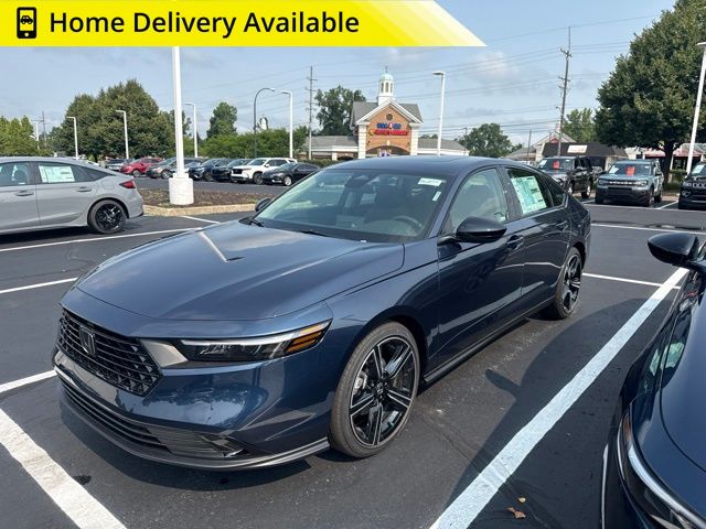 Canyon River Blue Metallic 2026 Honda Accord Sedan Front-Wheel Drive Continuously Variable Transmission