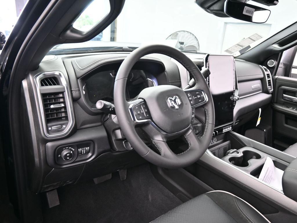 New 2026 Diamond Black Crystal Pearlcoat Ram Laramie image 10
