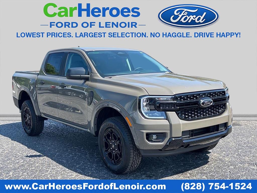 Marsh Gray 2026 Ford Ranger XLT SuperCrew 4WD Pickup Truck Four-Wheel Drive Automatic