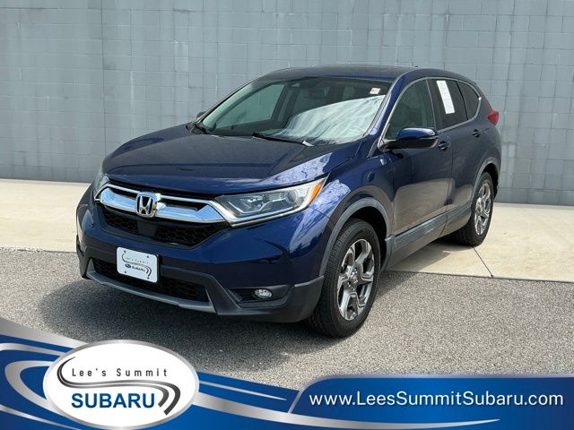Black (Obsidian Blue Pearl) 2018 Honda CR-V SUV / Crossover All-Wheel Drive Continuously Variable Transmission