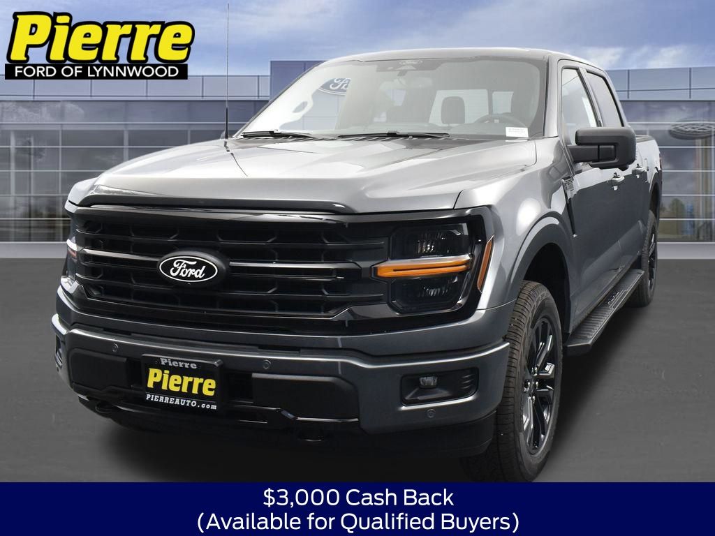 Gray Metallic 2026 Ford F-150 Pickup Truck Four-Wheel Drive Automatic