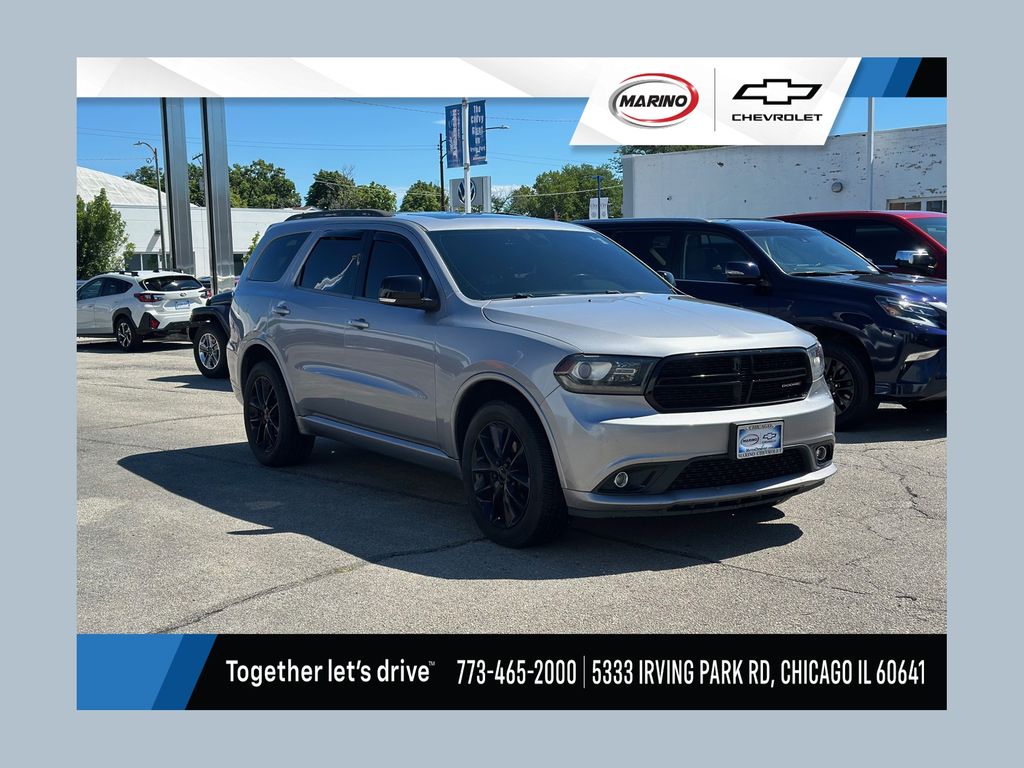 Silver (Billet Clearcoat) 2018 Dodge Durango SUV / Crossover All-Wheel Drive 8-Speed Automatic