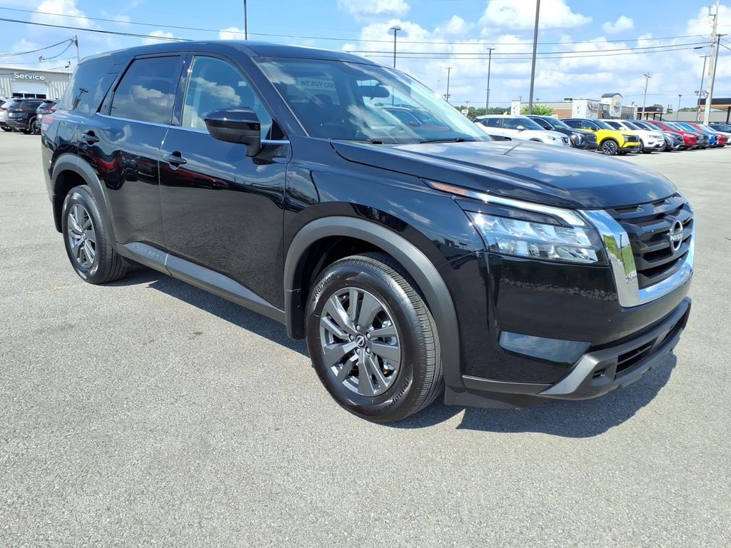 Super Black 2025 Nissan Pathfinder SUV / Crossover All-Wheel Drive 9-Speed Automatic