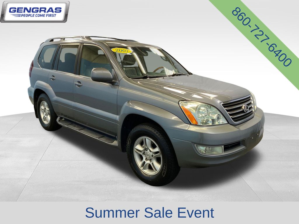 Black 2007 Lexus GX 470 4WD SUV / Crossover Four-Wheel Drive 5-Speed Automatic Overdrive