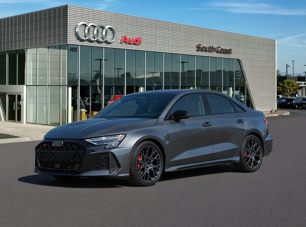 Daytona Gray Pearl Effect 2026 Audi RS 3 Sedan All-Wheel Drive 7-Speed Automatic