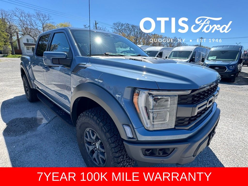 Blue (Azure Gray Metallic) 2023 Ford F-150 Pickup Truck Four-Wheel Drive Automatic