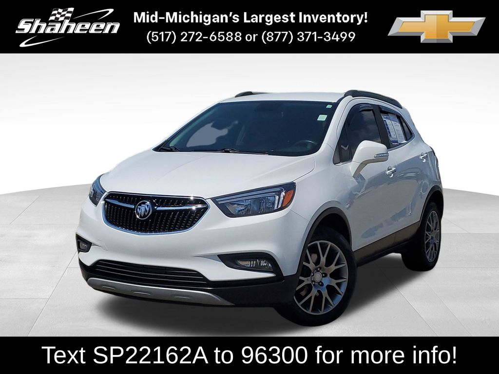 White Frost Tricoat 2017 Buick Encore SUV / Crossover All-Wheel Drive 6-Speed Automatic Overdrive