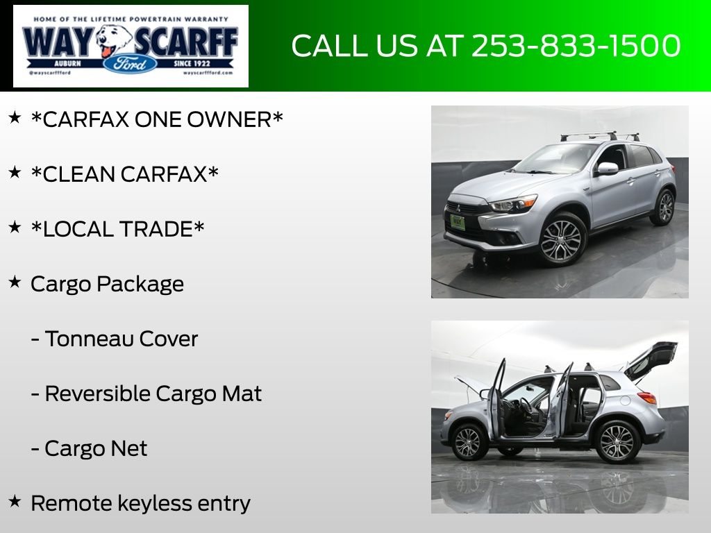 2016 Mitsubishi Outlander Sport 2.4 ES
