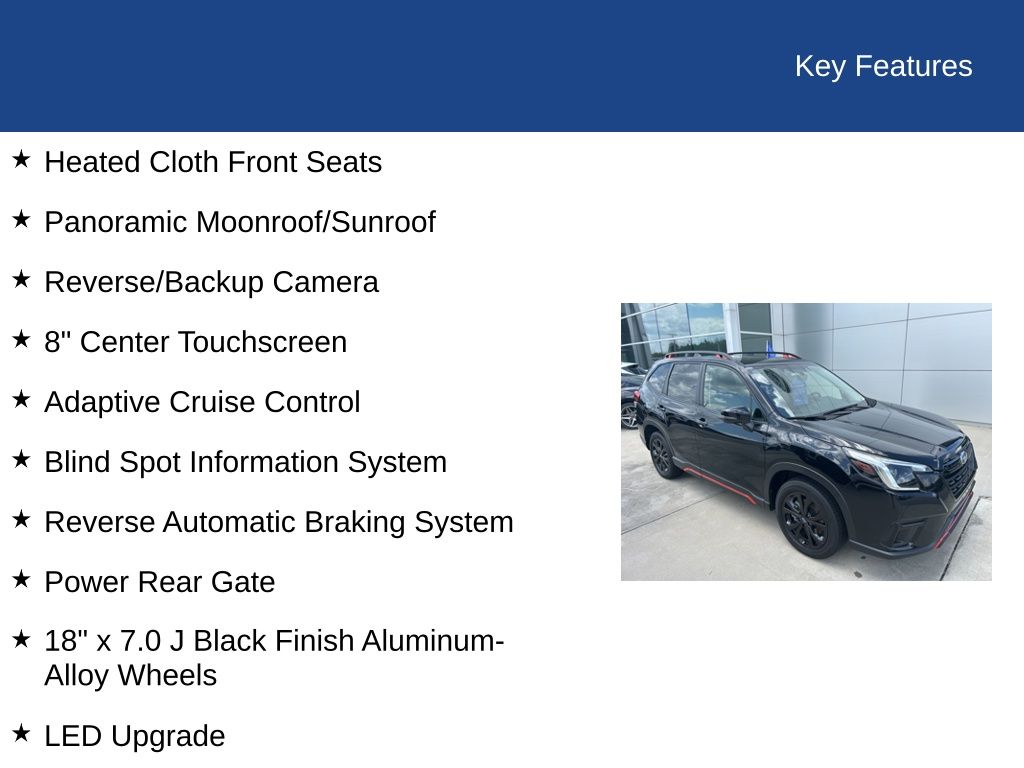 2024 Subaru Forester Sport