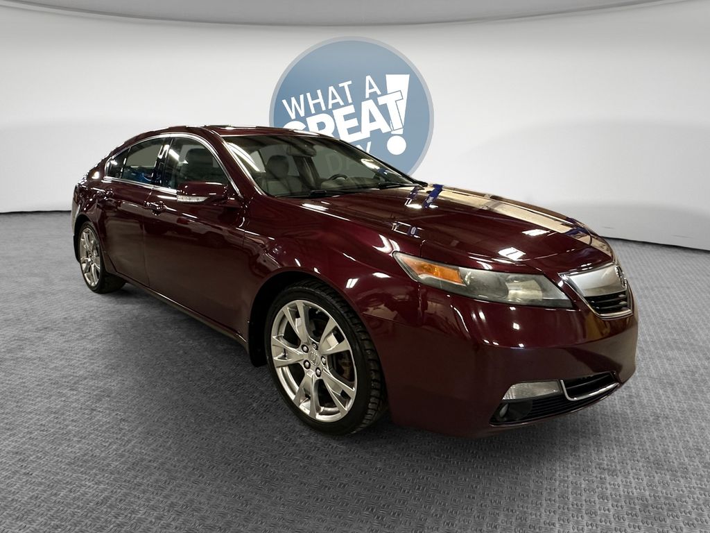 Basque Red Pearl II 2012 Acura TL Sedan 6-Speed Automatic