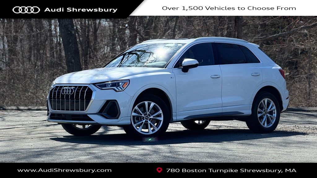 Glacier White 2023 Audi Q3 quattro Premium Plus S Line 45 TFSI SUV / Crossover All-Wheel Drive 8-Speed Automatic