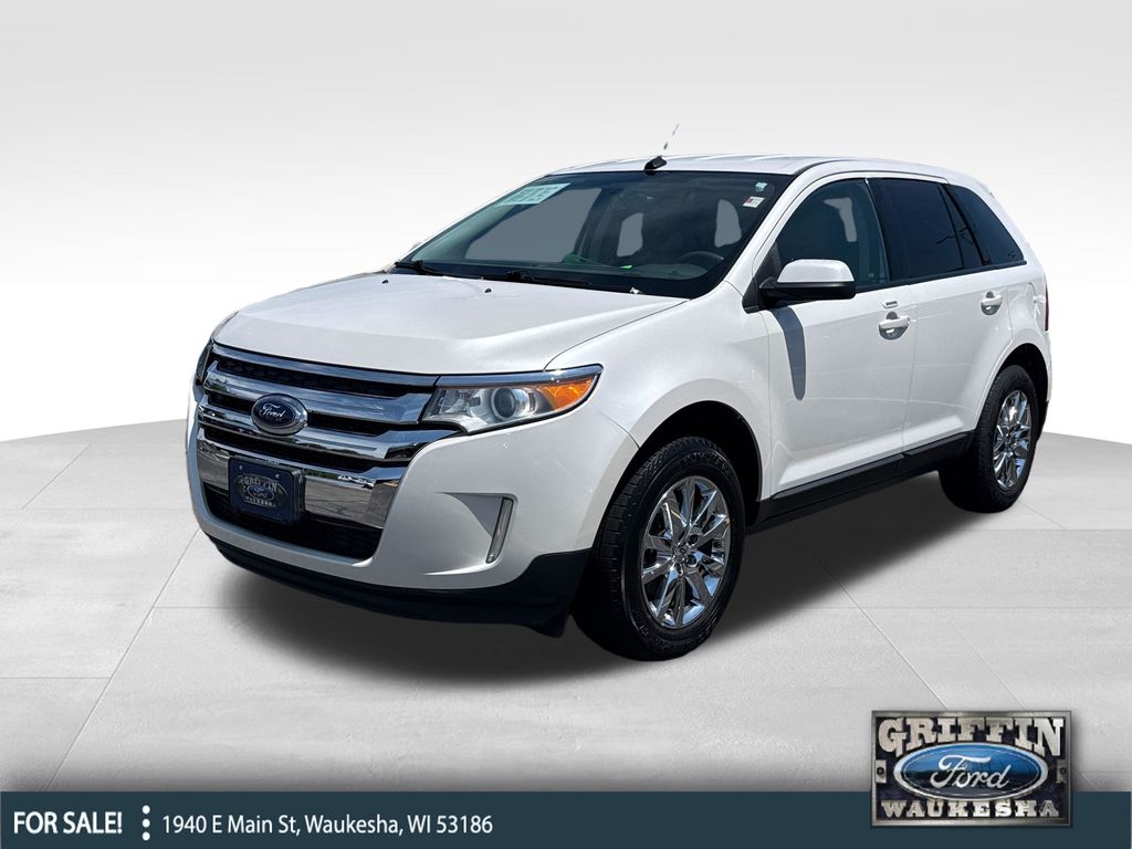 White Platinum Tri-Coat Metallic 2013 Ford Edge SUV / Crossover Front-Wheel Drive 6-Speed Automatic
