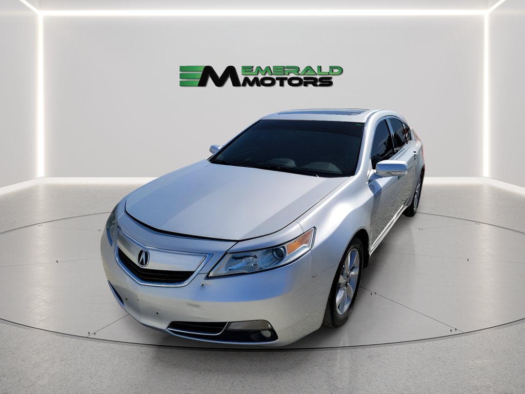Silver 2012 Acura TL FWD with Technology Package Sedan Front-Wheel Drive 6-Speed Automatic