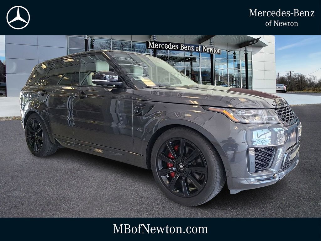 Gray 2022 Land Rover Range Rover Sport SUV / Crossover All-Wheel Drive 8-Speed Automatic