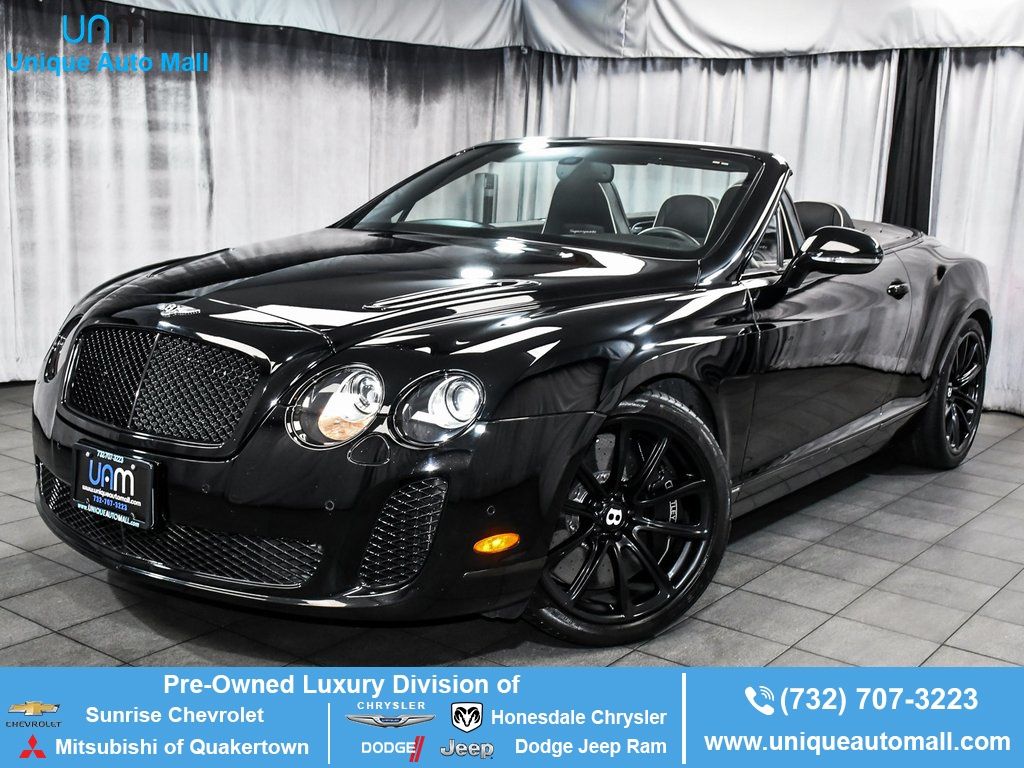 Beluga 2011 Bentley Continental Supersports Convertible AWD Convertible All-Wheel Drive 6-Speed Automatic