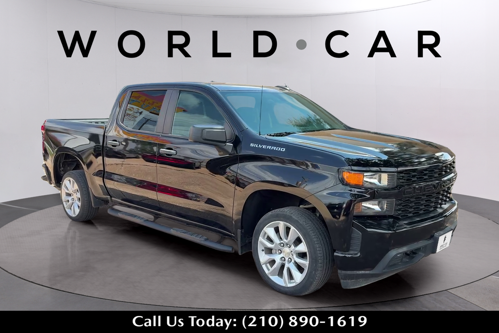 Black 2022 Chevrolet Silverado 1500 Pickup Truck 4X2 8-Speed Automatic