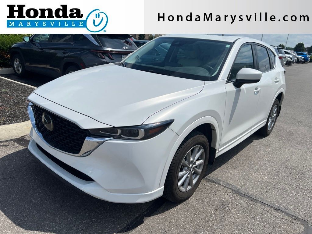 Rhodium White Metallic 2024 Mazda CX-5 SUV / Crossover All-Wheel Drive 6-Speed Automatic