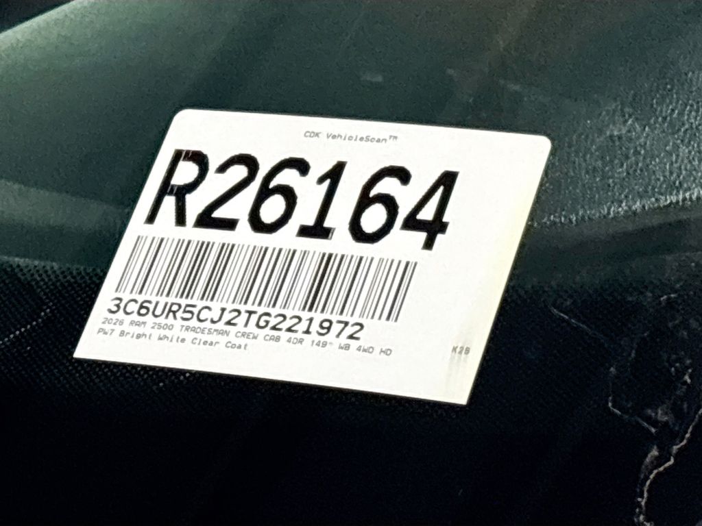 2026 Ram 2500 Tradesman