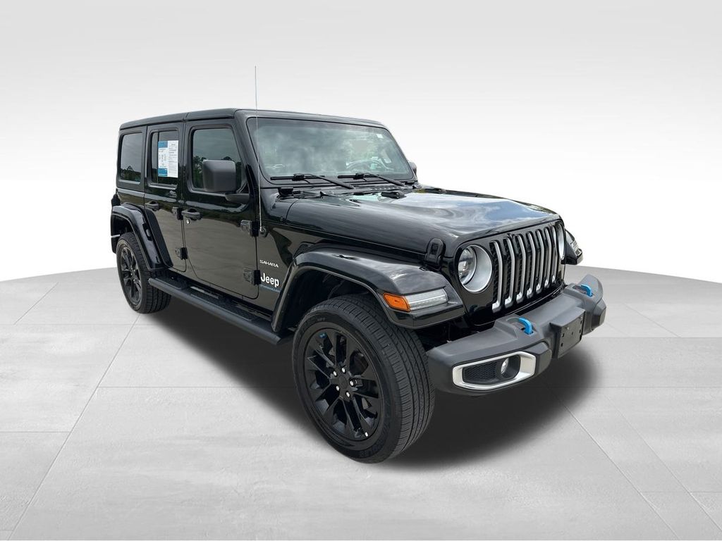 2023 Black Clearcoat Jeep Wrangler 4xe Sahara 4xe 4X4 SUV