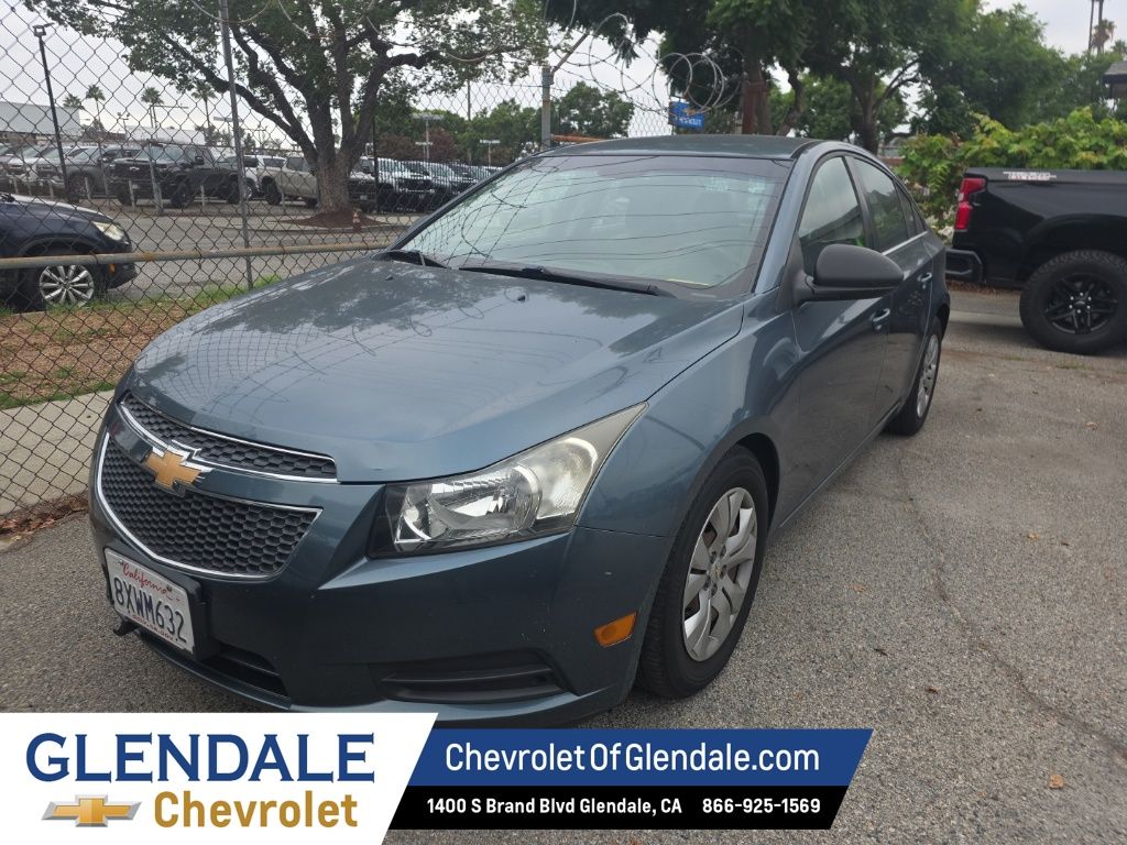 Blue Granite Metallic 2012 Chevrolet Cruze Sedan Front-Wheel Drive 6-Speed Automatic Overdrive