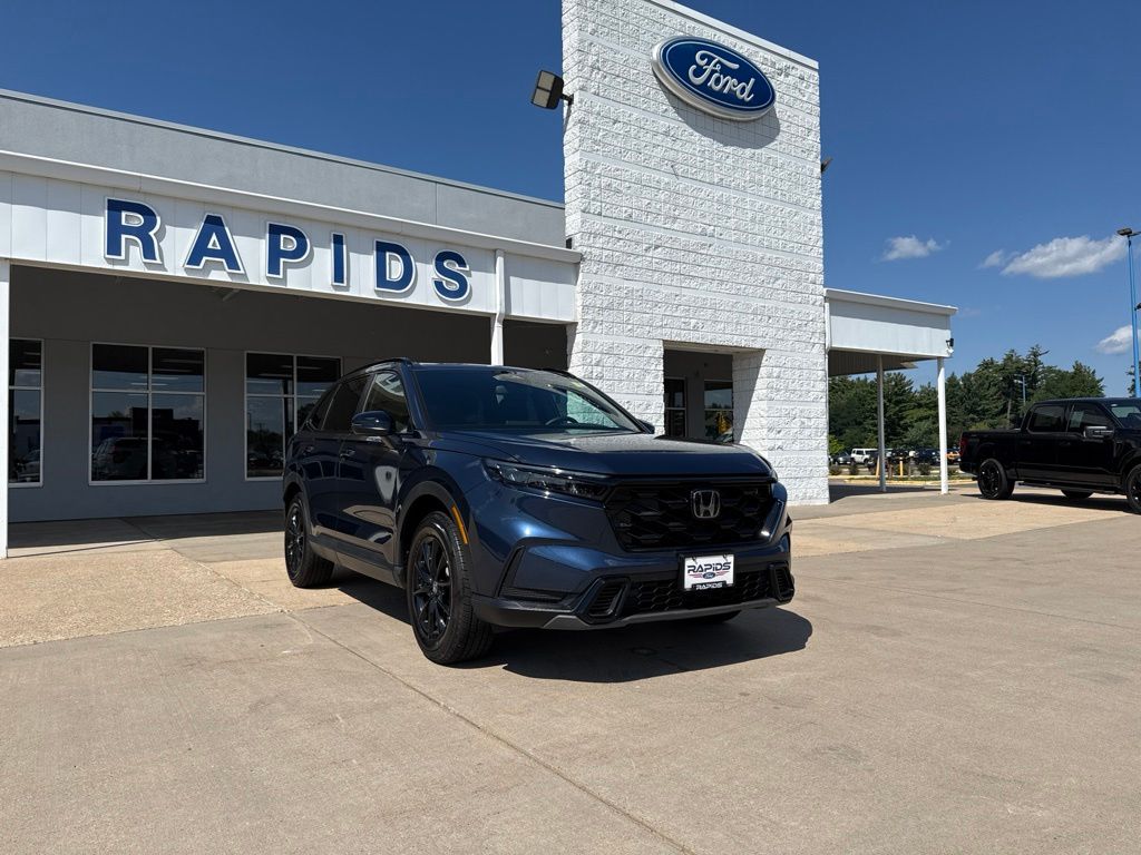 Blue 2026 Honda CR-V Hybrid SUV / Crossover All-Wheel Drive Continuously Variable Transmission