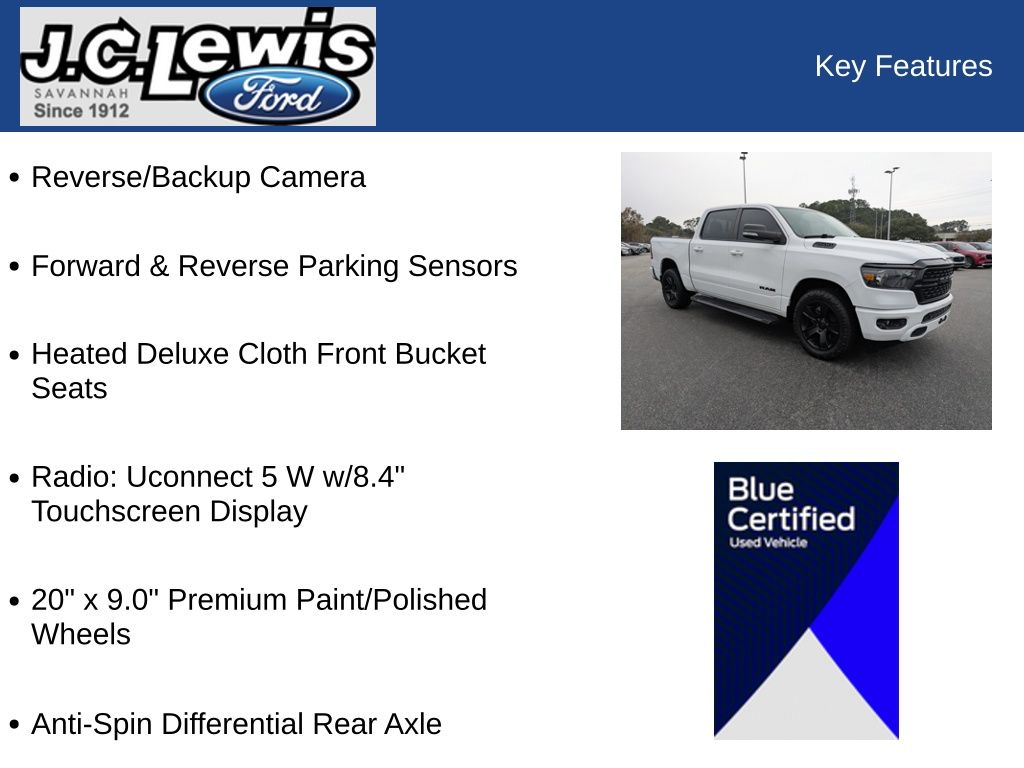 2022 Ram 1500 Big Horn Crew Cab 4x2 5'7" Box