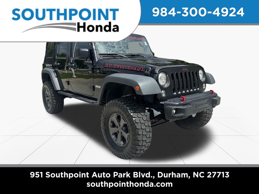 Black Clearcoat 2017 Jeep Wrangler SUV / Crossover Four-Wheel Drive 5-Speed Automatic