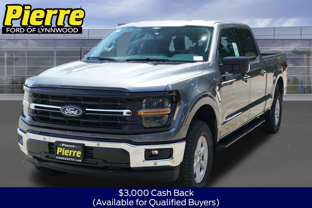 Gray Metallic 2026 Ford F-150 Pickup Truck Four-Wheel Drive Automatic
