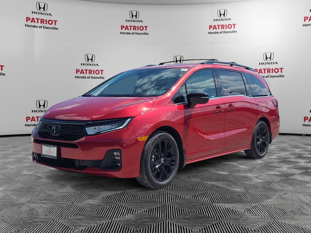 Radiant Red Metallic II 2026 Honda Odyssey Minivan Front-Wheel Drive Automatic
