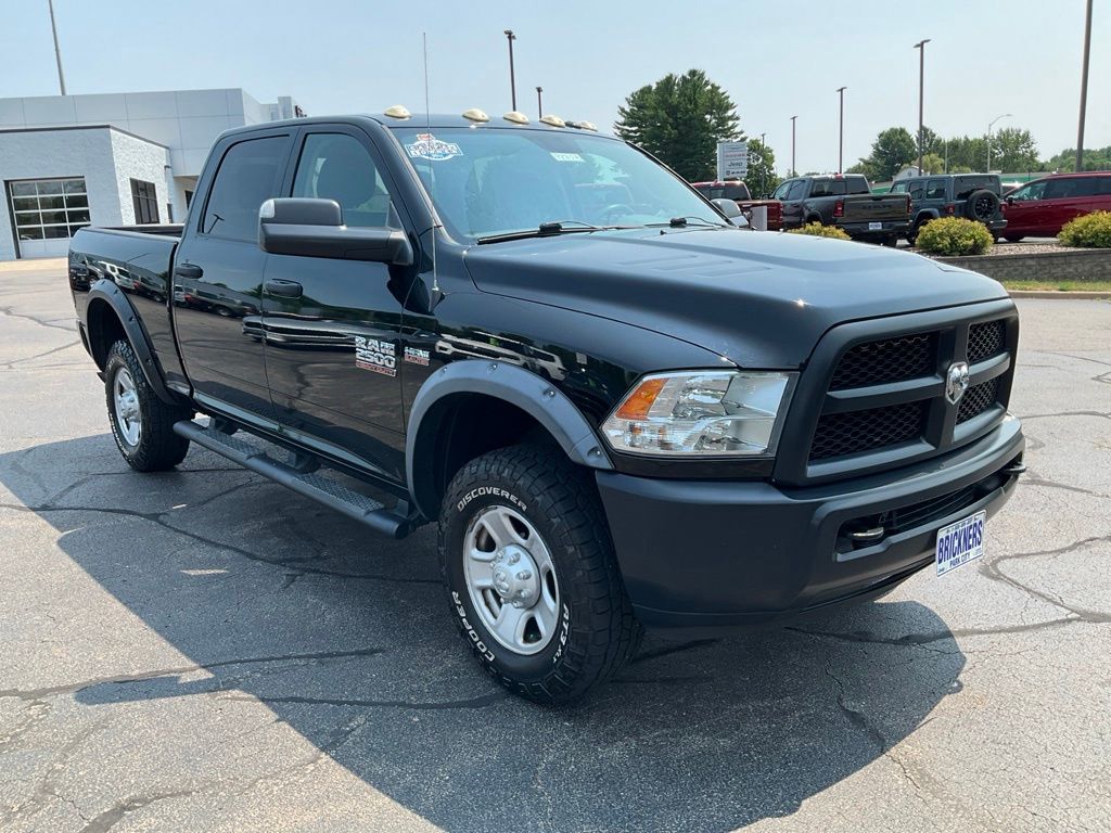 Black Clearcoat 2015 RAM 2500 Pickup Truck Four-Wheel Drive 6-Speed Automatic