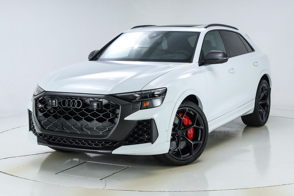 Glacier White Metallic 2026 Audi RS Q8 SUV / Crossover All-Wheel Drive 8-Speed Automatic