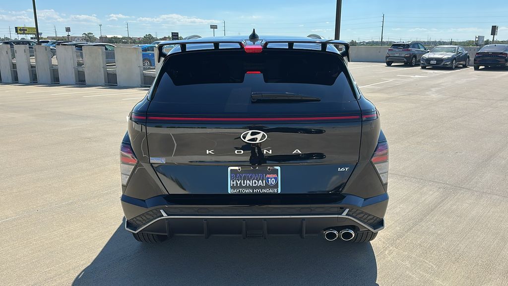 2025 Hyundai Kona N Line Black at Baytown Hyundai