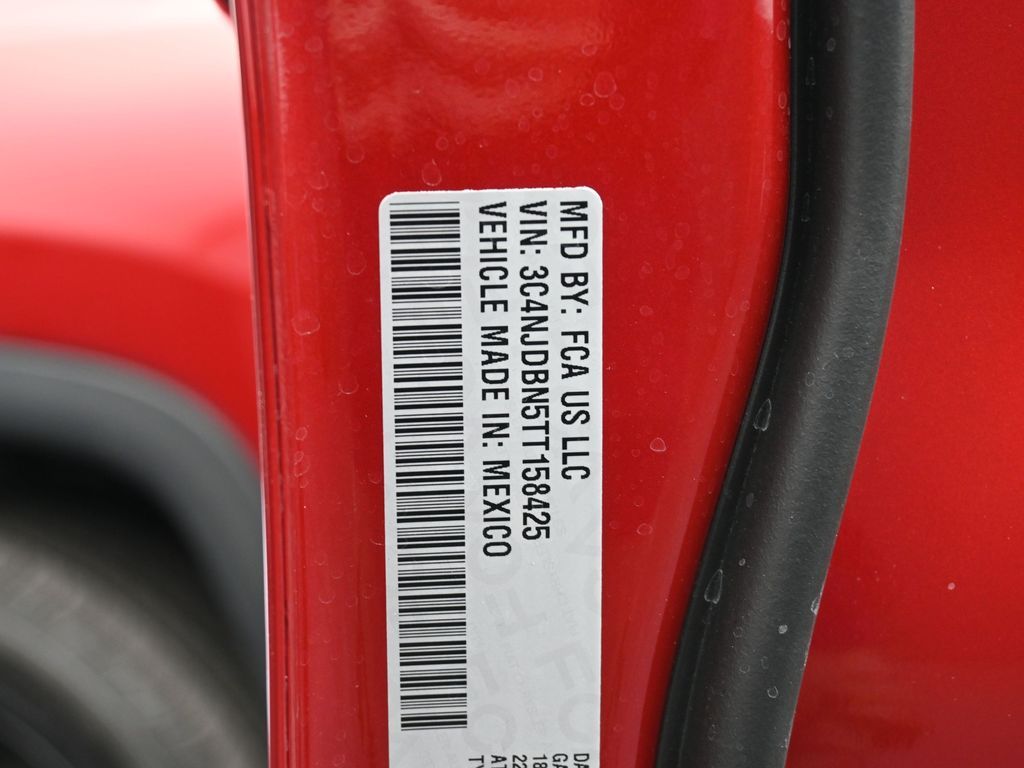 New 2026 Red Hot Pearlcoat Jeep Latitude image 17