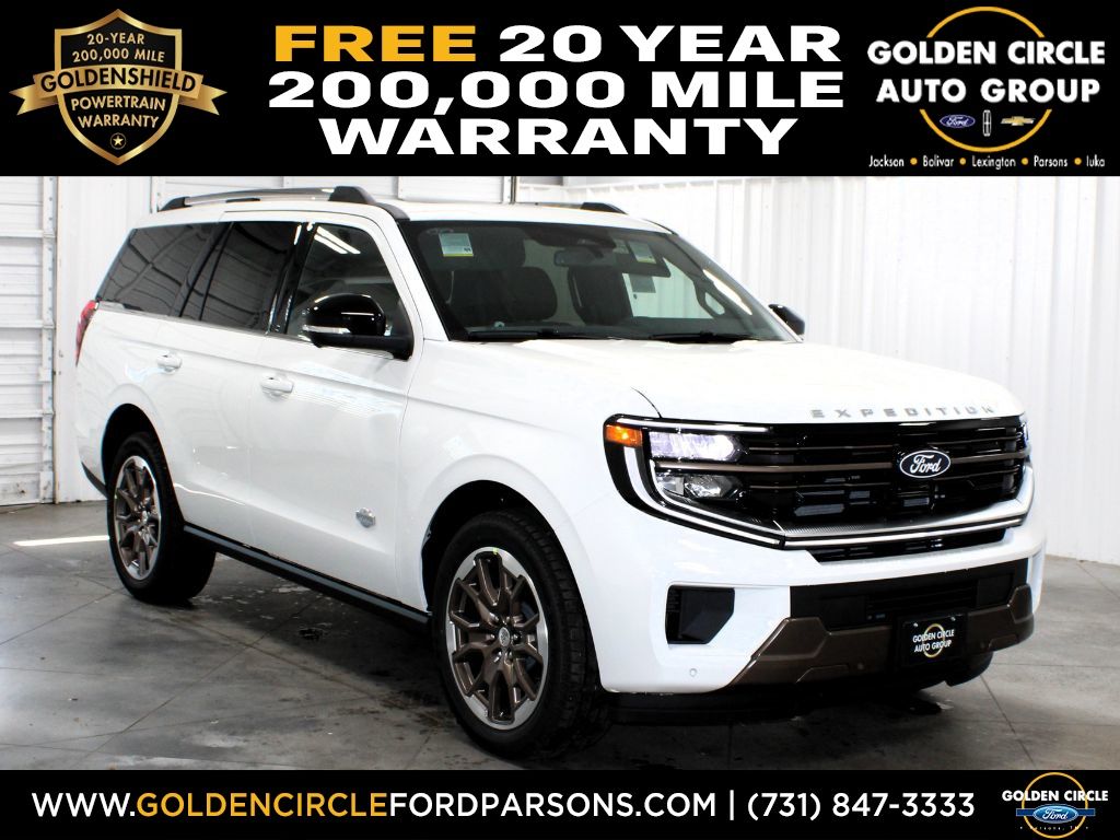 White 2027 Ford Expedition SUV / Crossover Four-Wheel Drive Automatic