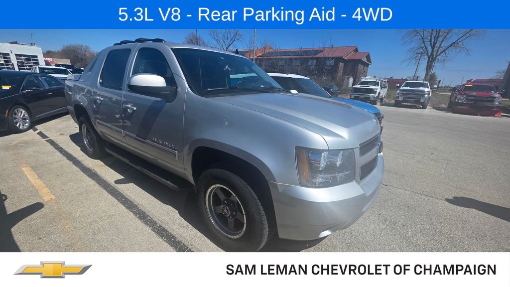 Sheer Silver Metallic 2011 Chevrolet Avalanche LS 4WD Pickup Truck Four-Wheel Drive 6-Speed Automatic