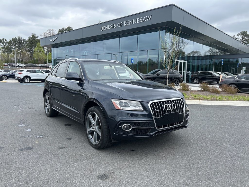 Moonlight Blue 2017 Audi Q5 3.0T quattro Premium Plus SUV / Crossover All-Wheel Drive 8-Speed Automatic