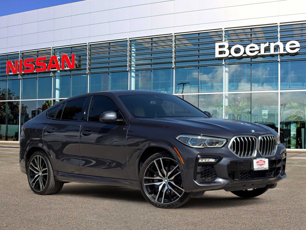 Arctic Gray Metallic 2021 BMW X6 sDrive40i RWD SUV / Crossover Rear-Wheel Drive 8-Speed Automatic