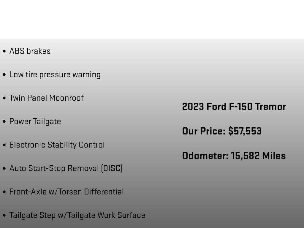 2023 Ford F-150 Tremor - 11