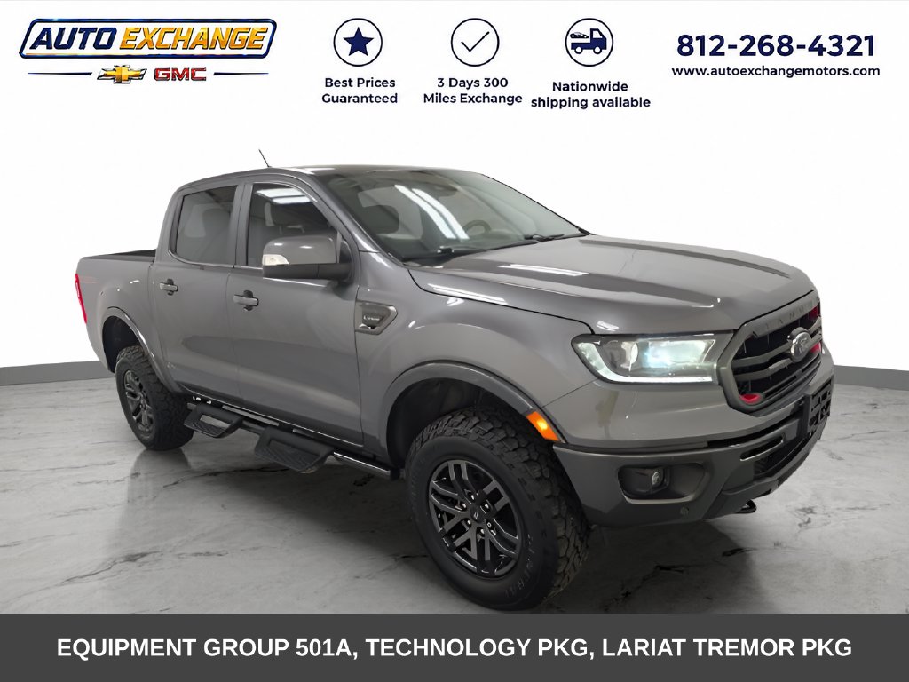 Carbonized Gray Metallic 2023 Ford Ranger Pickup Truck Four-Wheel Drive Automatic
