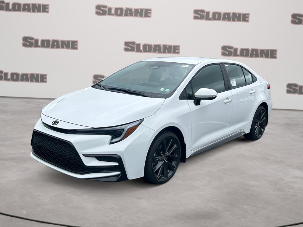 Ice 2026 Toyota Corolla Sedan Front-Wheel Drive Continuously Variable Transmission