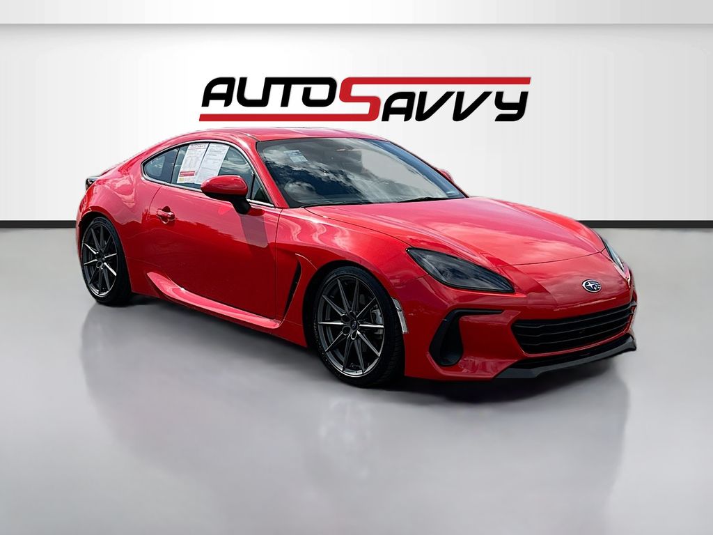 Ignition Red 2023 Subaru BRZ Limited RWD Coupe Rear-Wheel Drive 6-Speed Manual