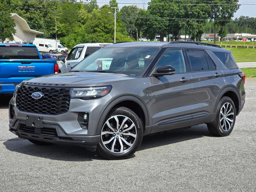 Gray Metallic 2025 Ford Explorer SUV / Crossover All-Wheel Drive Automatic
