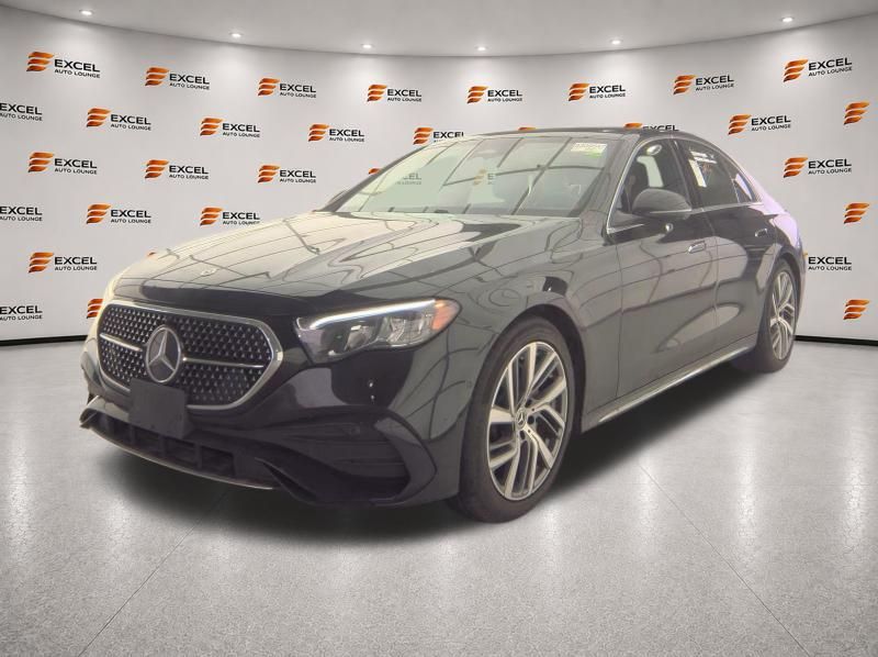 Black 2025 Mercedes-Benz E-Class Sedan Rear-Wheel Drive 9-Speed Automatic