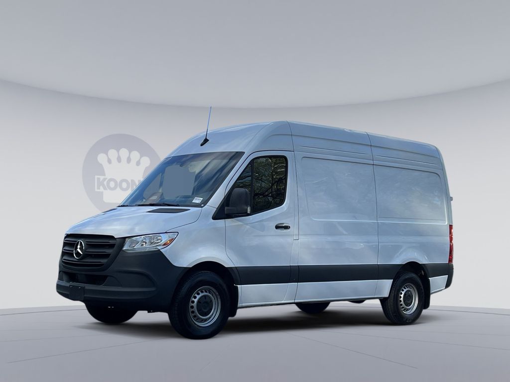 Arctic White 2025 Mercedes-Benz Sprinter Cargo Van Rear-Wheel Drive Automatic