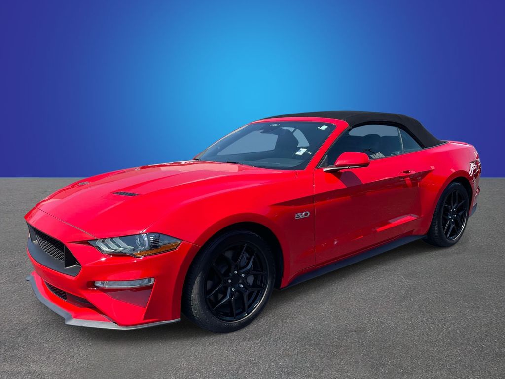 Race Red 2022 Ford Mustang GT Premium Convertible RWD Convertible Rear-Wheel Drive Automatic
