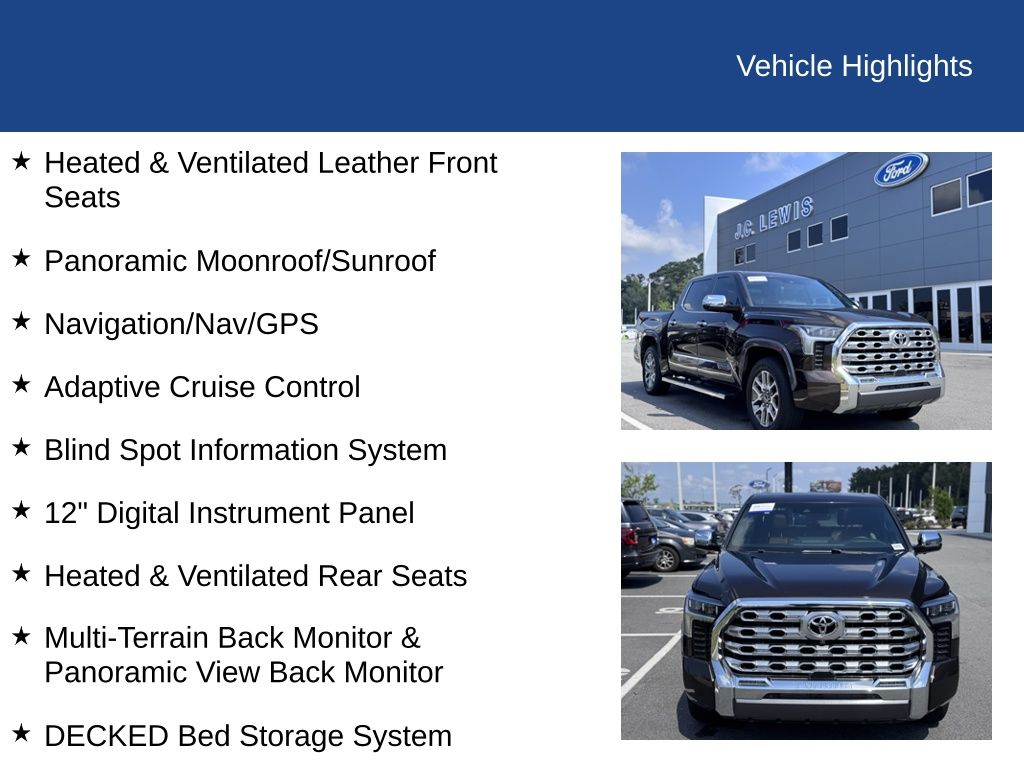 2022 Toyota Tundra 1794 Edition