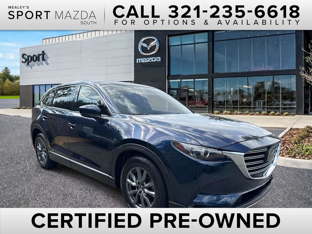 Deep Crystal Blue Mica 2021 Mazda CX-9 SUV / Crossover Front-Wheel Drive 6-Speed Automatic