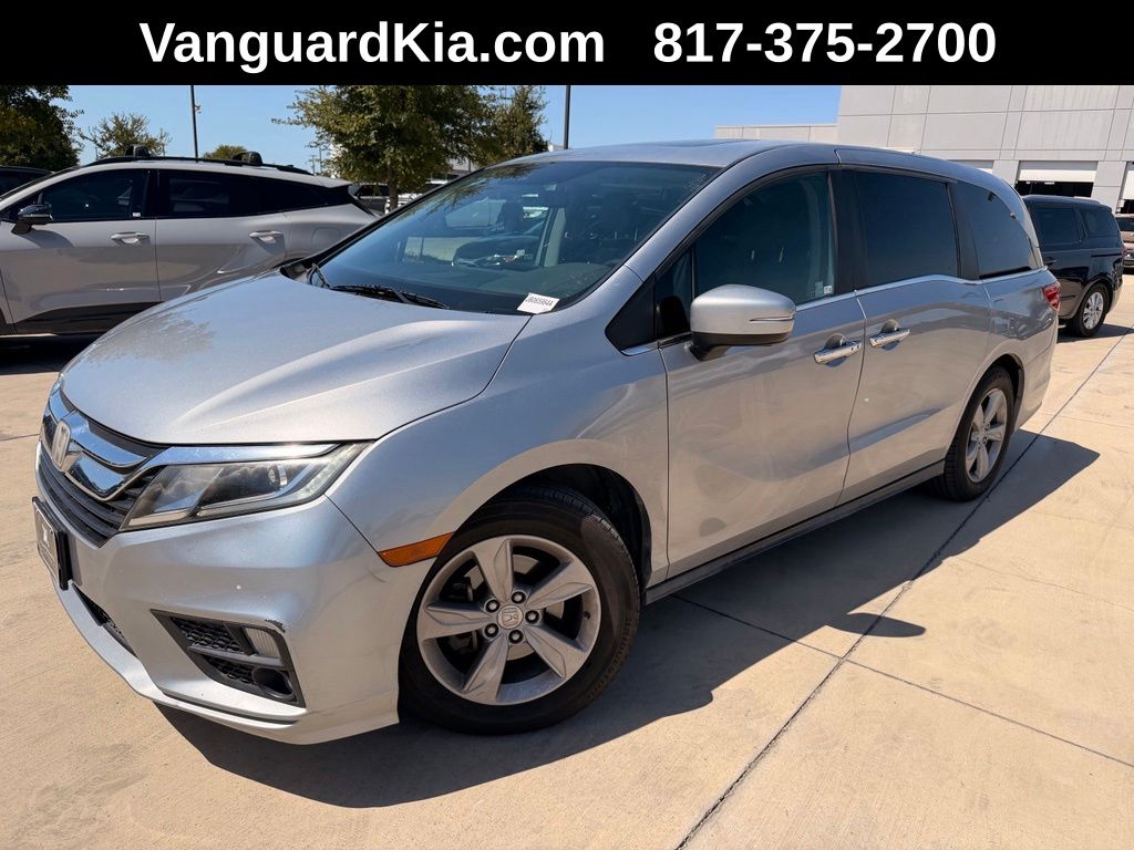 Lunar Silver Metallic 2018 Honda Odyssey Minivan Front-Wheel Drive 9-Speed Automatic