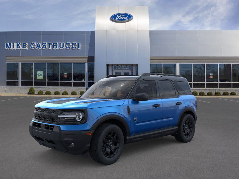 Velocity Blue Metallic 2025 Ford Bronco Sport Big Bend AWD SUV / Crossover All-Wheel Drive 8-Speed Automatic